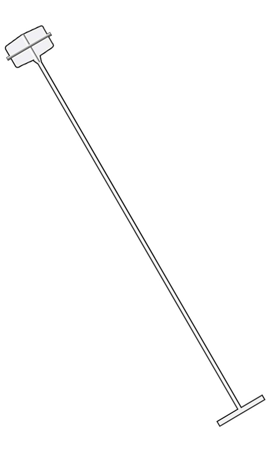 SSWBasics Regular 2 inch Clear Tagging Fasteners - 5,000 per Carton