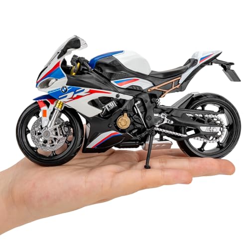 Modelo a escala 1:12 motocicleta BMW S1000RR RMZ City miniatura 5