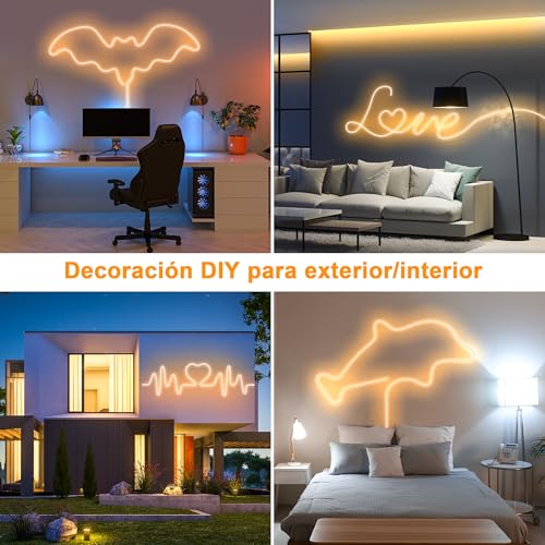 Image of Cozylady LED Lights Strips for Decoration 120 LEDs /m, CRI>90, 5V Dimmable Light Strip, 180 Even Lighting, IP20 Indoor, Flexible LED Tape for Room Decoration (1M /3.28Ft-USB-Warm White)