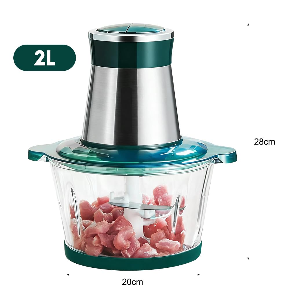 Hachoir à oignons, électrique, 400 ml, hachoir à légumes, hachoir à ail