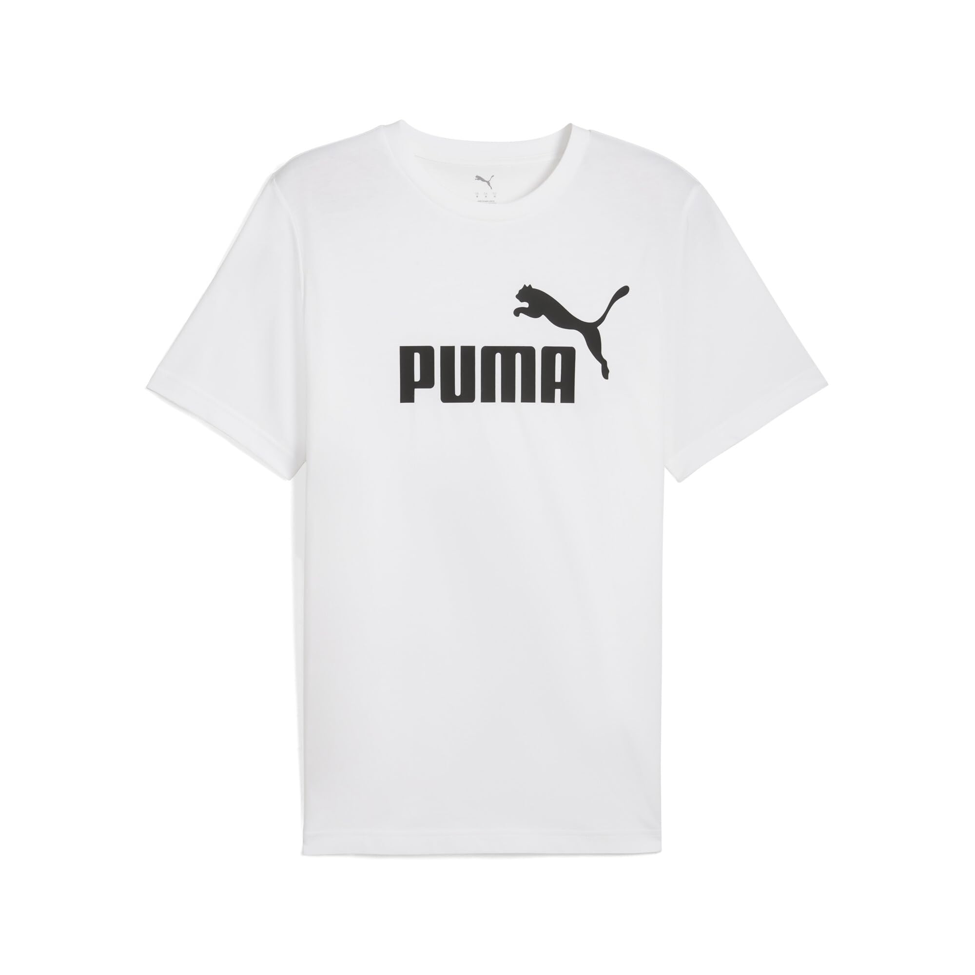 PUMA Ess No. 1 Logo Tee, Magliette Unisex - Adulto, PUMA White, 4XL