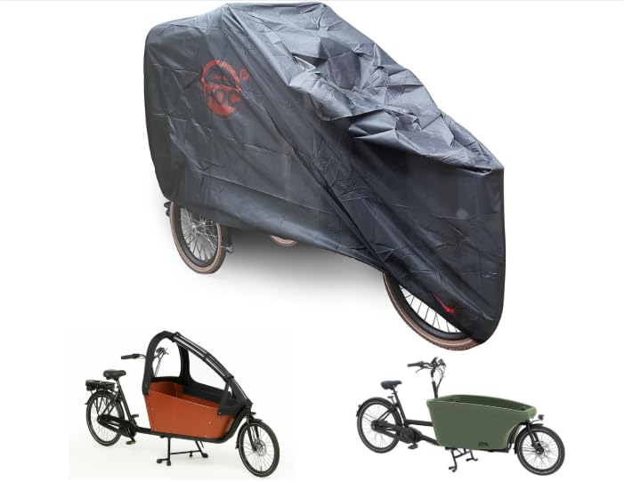 CUHOC Lastenrad Abdeckplane (3XL) für Urban Arrow, Babboe, Lovens ünd...