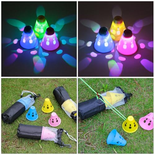 Cubiertas de clavos de carpa Housoutil de PE para camping 6