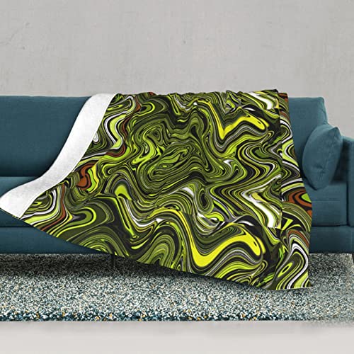 Couverture en peluche anti-froid pour nuits fraîches serpent vert - 3