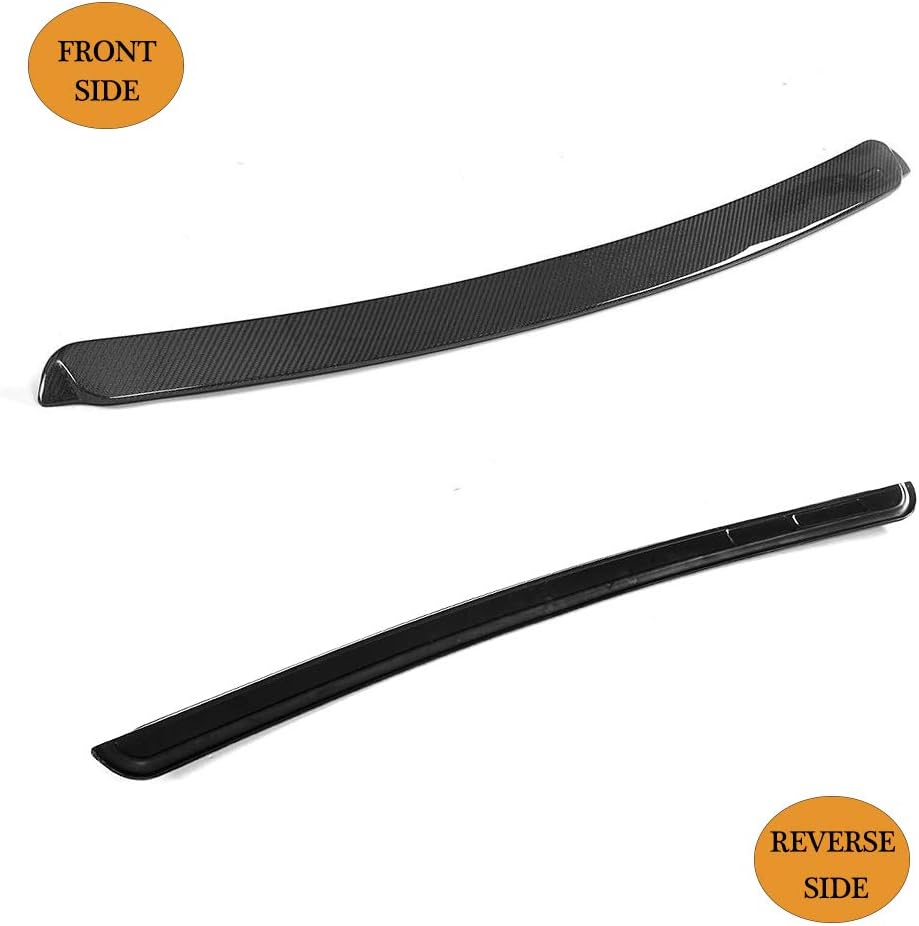 Rear Spoiler fits BMW 3 Series E46 316i 318i 320i 323i 325i 328i 330i Sedan 1999-2006 Factory Outlet Carbon Fiber CF Roof Window Top Wing Lip