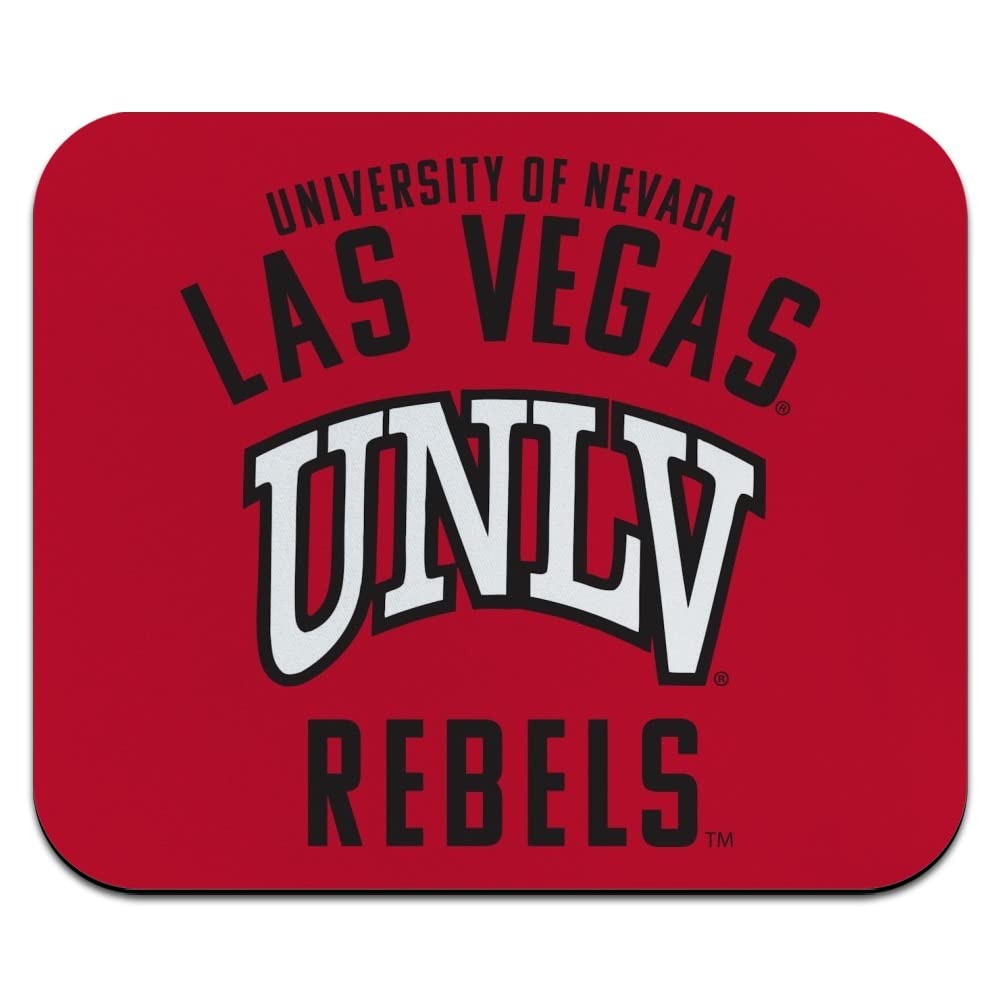University of Nevada, Las Vegas Rebels Logo Low Profile Thin Mouse Pad Mousepad