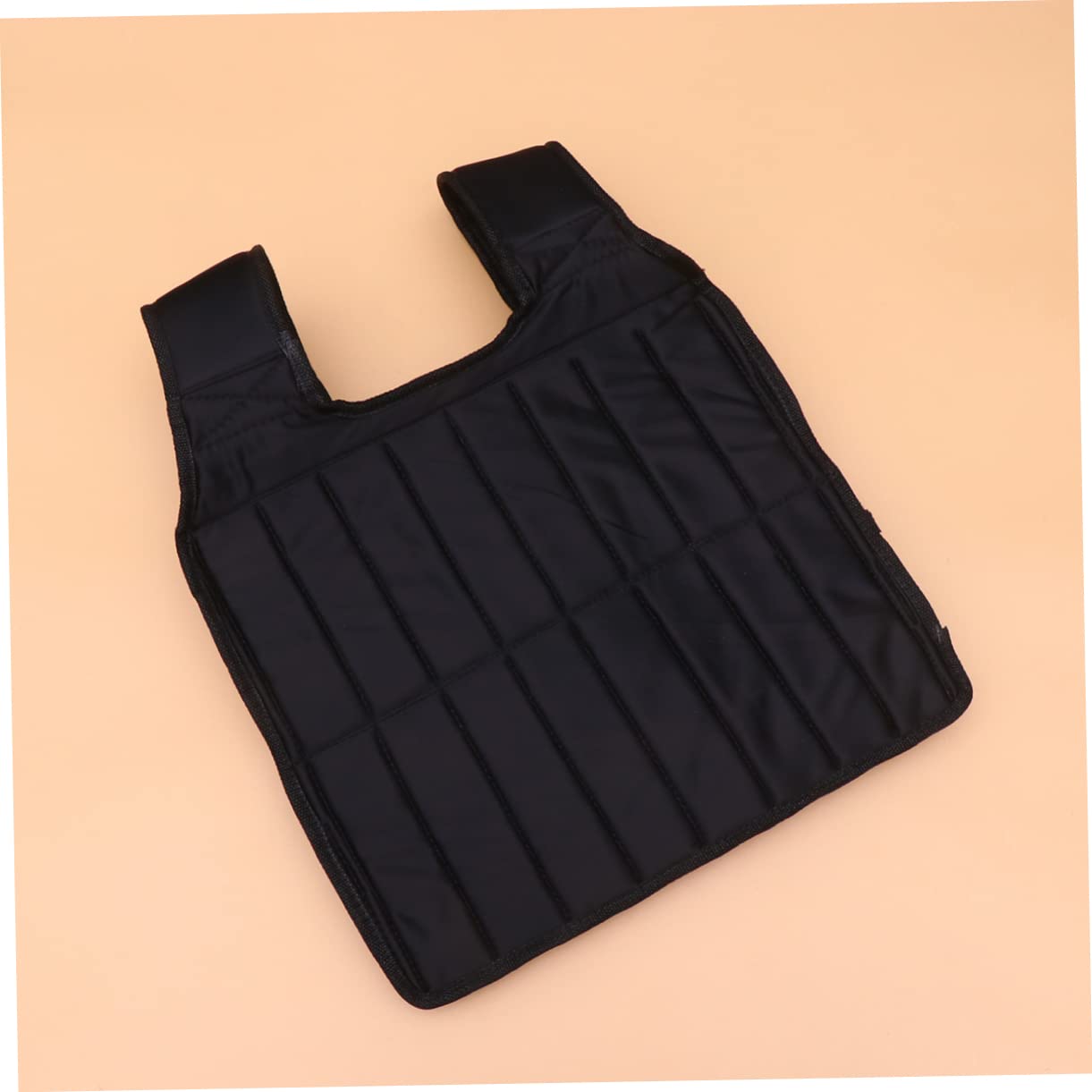 Gilet Zavorrato per Corsa, Allenamento Fitness, 35kg, Nero, 1 Pezzo