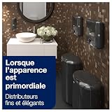 Tork 552108 Xpress Dispenser Mini per asciugamani intercalati, nero, Elevation Design, compatibile con sistema H2 - 12
