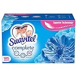 Suavitel Complete Fabric Softener Dryer Sheets, Field Flowers - 185 Count