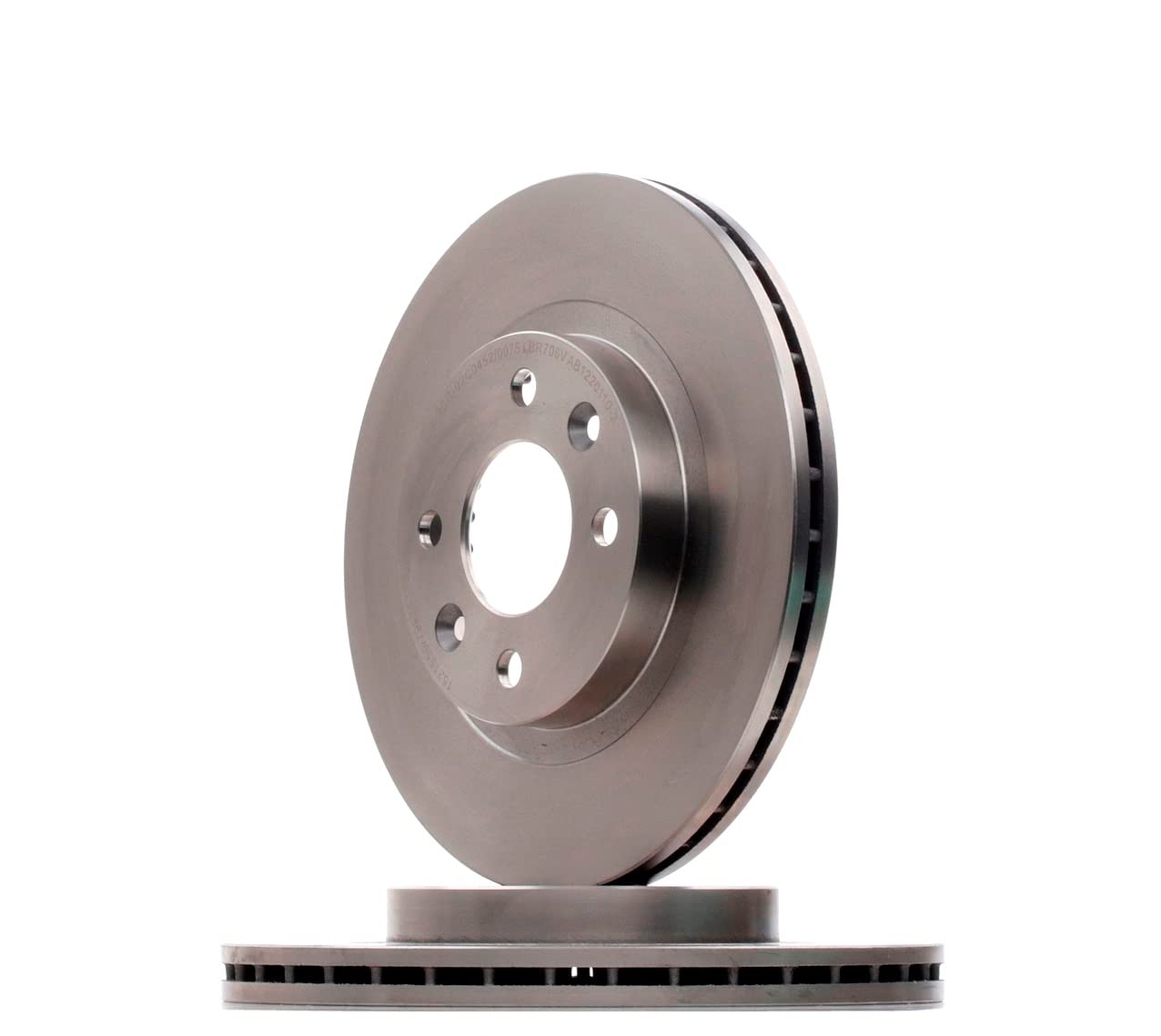 RIDEX 82B0016 2x Disco freno Anteriore senza viti/bulloni Compatibilità con RENAULT Clio 2 BB0/1/2, CB0/1/2