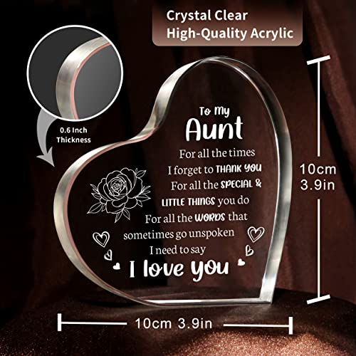 Gifts-for-Aunt-Aunt-Gifts-from-Niece-Best-Auntie-Acrylic-Keepsake-39x39inch-Best-Aunt-Ever-Gifts-Auntie-Birthday-Mothers-Day-Christmas-Gifts-for-Aunt-from-Nephew Gifts for Aunt Aunt Gifts from Niece Best Auntie Acrylic Keepsake 39x39inch Best Aunt Ever Gifts Auntie Birthday Mothers Day Christmas Gifts for Aunt from Nephew