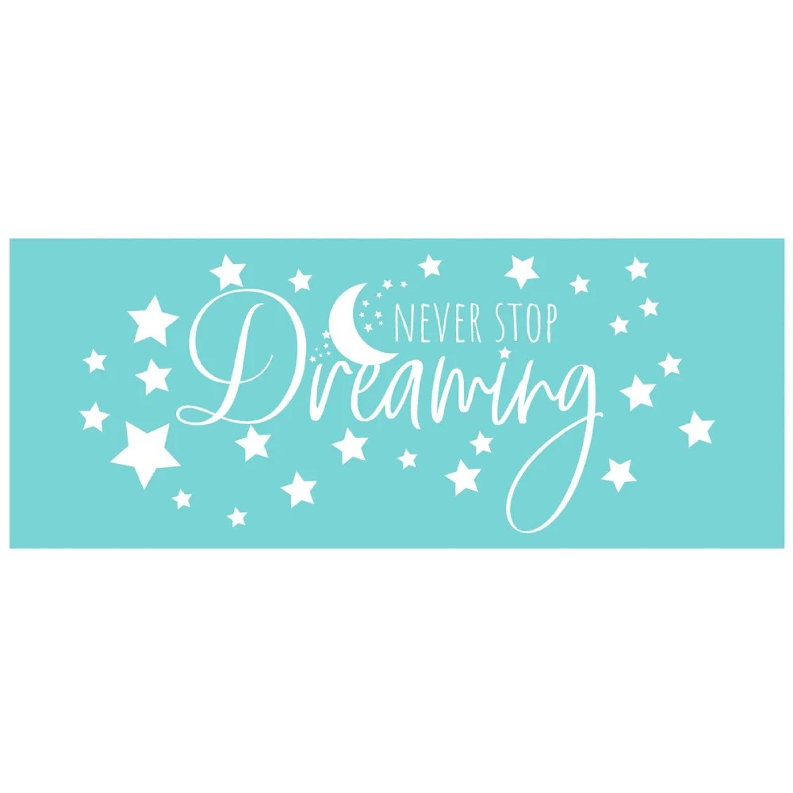 MANGOUSONG Screen Printing Kit,37.5x15cm Moon Silk Screen Stencils Reusable Silkscreen Print Kit for Printing Handbag Decoration Template Seal Tool