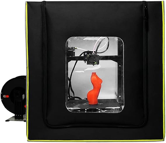 Ender 3 V2 3D Printer Enclosure Constant Temperature Dustproof Heating Tent with Light compatible with CR-6 SE CP-01 Anycubic Mega S Mega Pro Voxelab Aquila 3D Printer(Small)