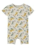 NAME IT NBMJACK Sunsuit, Polaina Bebé-Niños, Peyote Melange, 68