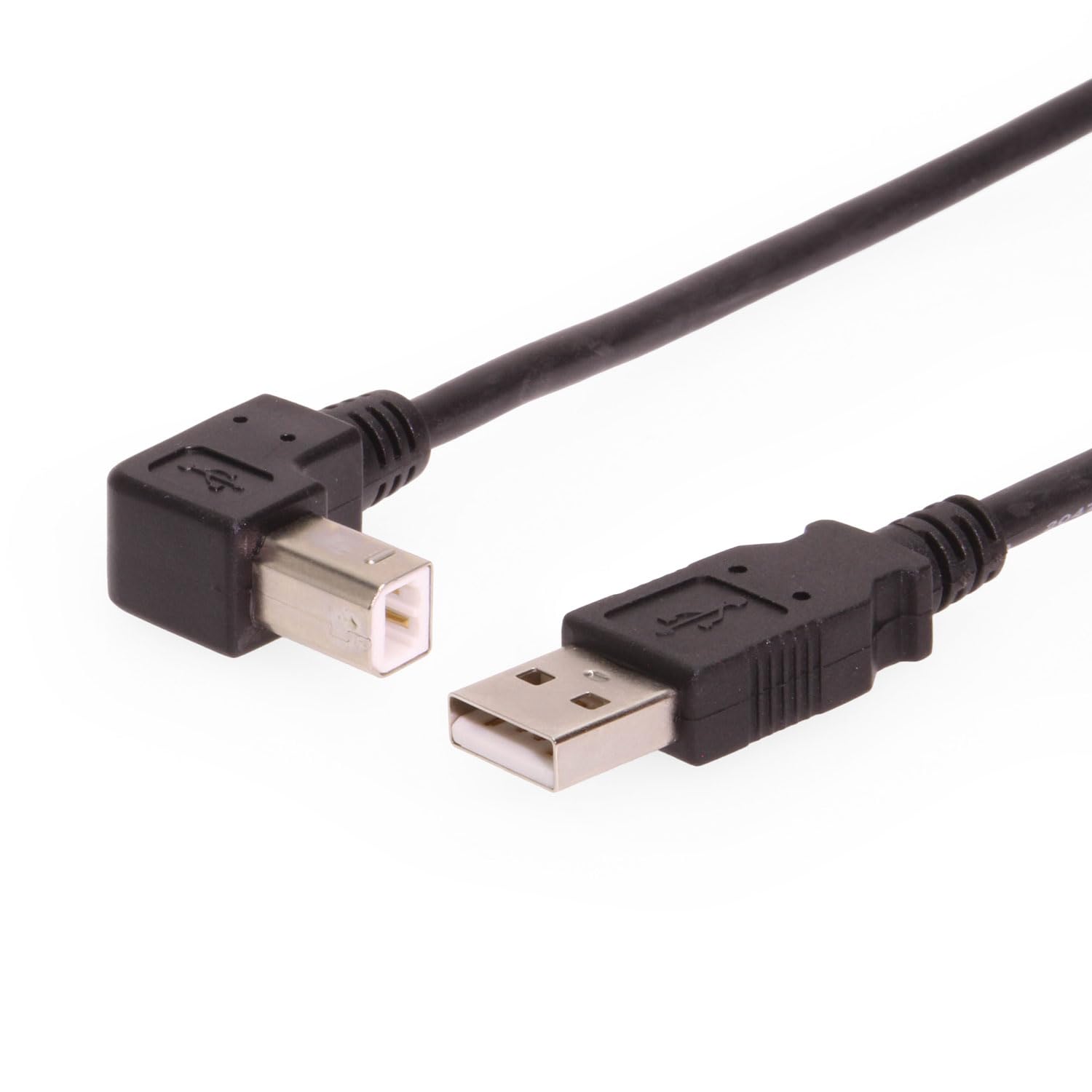 USBGear 6ft. USB 2.0 Cable High-Speed Type A to B Down Angle