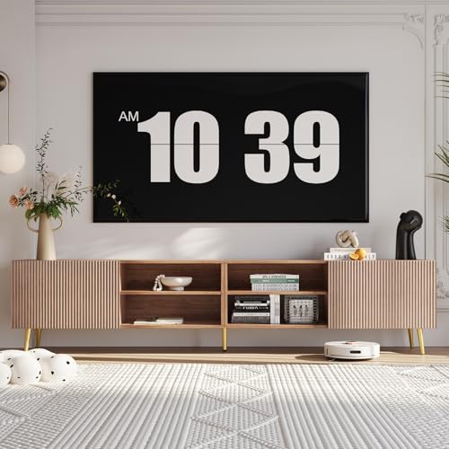 KIMOLST tv stand for 86 inch tv