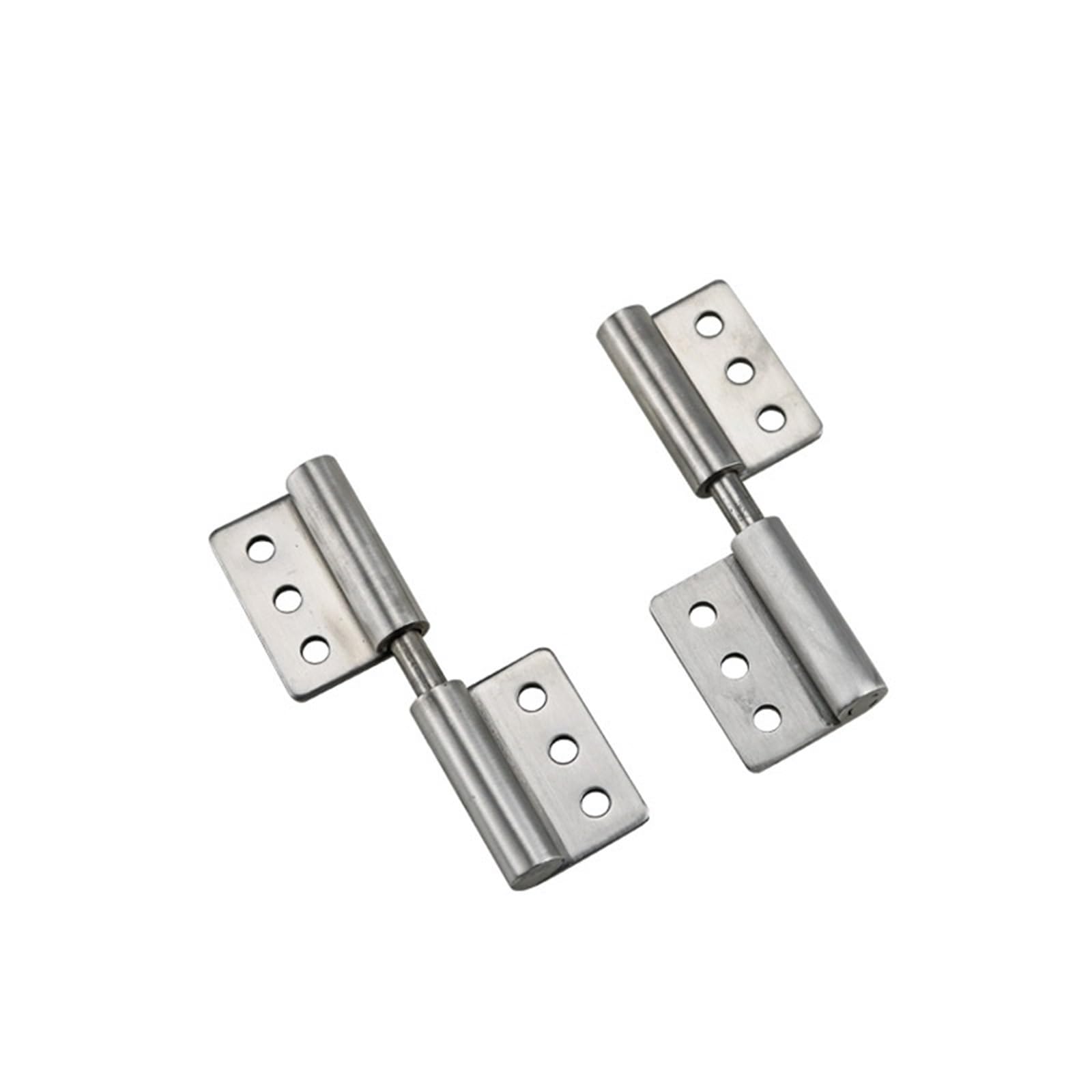 PWQBABJWL Removable Boat Shaped Perforated Hinge with Thickened Load-Bearing Insertion Type 1Pcs(Right-1)