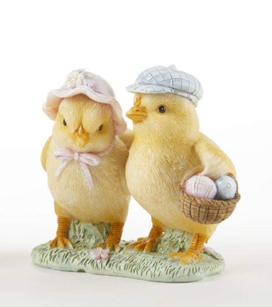 Delton Products1116-2 Resin Chick Couple, 2.95 inch, Multicolor