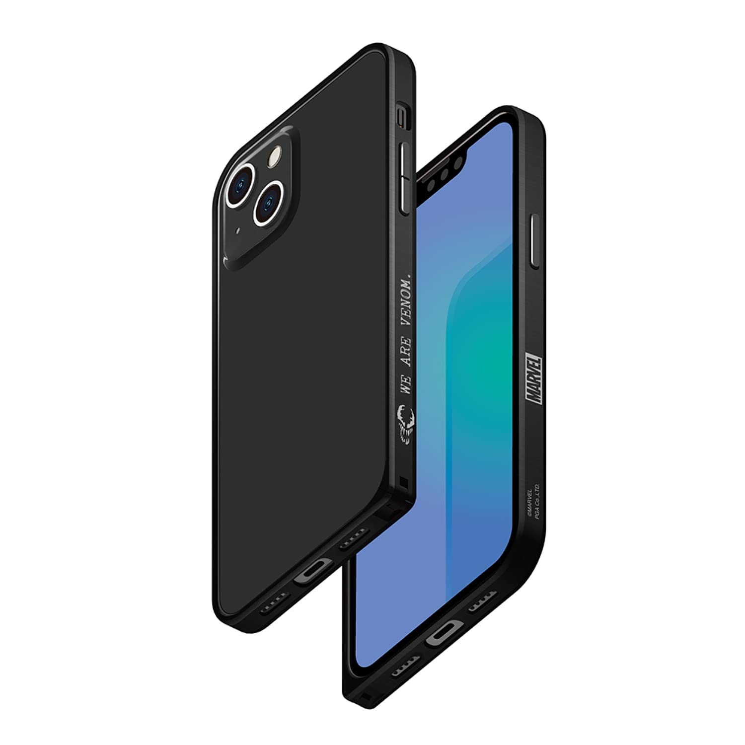 Premium Style iPhone 13 mini用 アルミバンパー [ヴェノム] PG-DBP21J20VEN