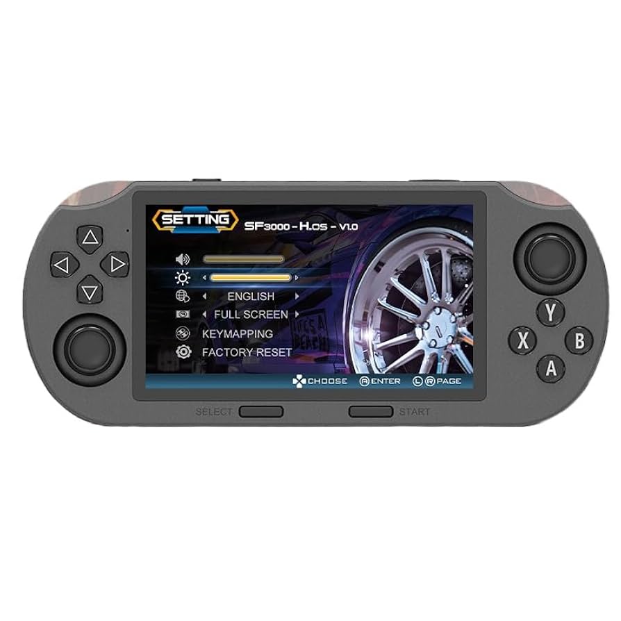 SF3000 ゲームプレーヤー 4.5インチ IPS Amazon | SF3000 携帯型ゲーム機 4.5インチ IPS大画面 HDレトロ