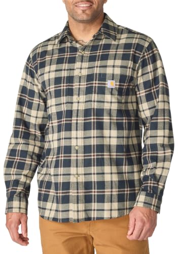 Image of Carhartt Men's Hamilton Relaxed Ls Plaid Shirt