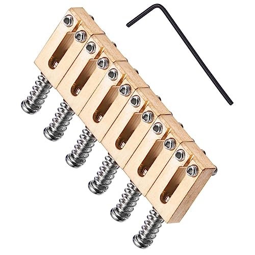 Selles de chevalet de guitare électrique TOYANDONA pour booster la qualité sonore