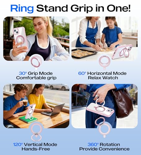 Coque iPhone 13 antichoc rose parfaite pour regarder vos vidéos