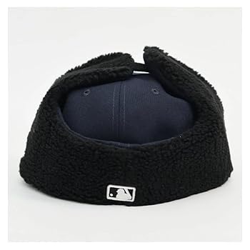 ヤンキース　ファーキャップ　New Era 59fifty 耳あて付き帽子 NEW ERA NEWERA キャップ ファーフラップ ニューヨーク