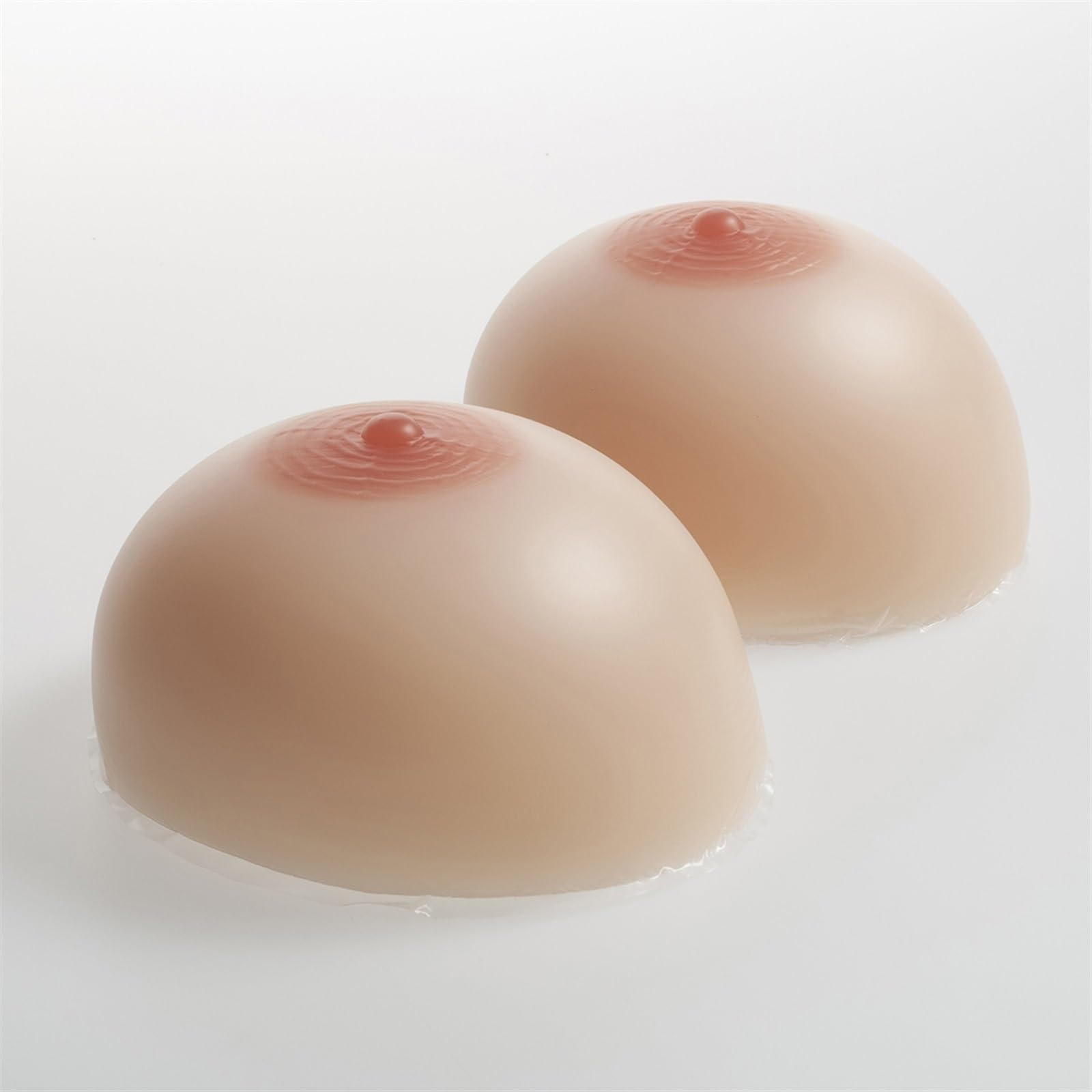Almohadillas de silicona para sujetador Almohadillas de gel para pecho Almohadillas para pecho artificial Adecuadas para Vestidos de Mastectomía Trajes de Baño Recogidos ( Color : Natural , Size : C )
