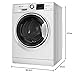 Bauknecht WATK Sense 96 41 N Waschtrockner/ 9/6 kg Waschen/Trocknen/Active Care Wash & Dry Technologie/Flecken 20° / Dampf-Programm/Wolle-Progra... Motor, Weiß