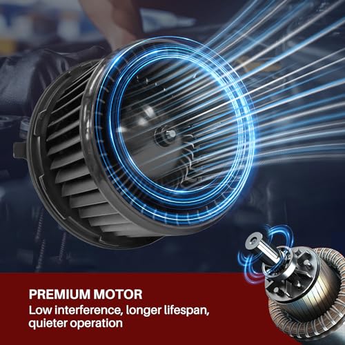 Image of 700164 AC Heater Blower Motor for Chevy Avalanche Silverado Suburban 1500 2500 3500 HD for GMC Sierra 1500 2500 3500 HD Yukon XL 1500 2500 Fit for Cadillac Escalade for Hummer H2