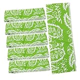 Uonlytech 6 Piezas Unidades Paños Refrescantes para Cuello Refrigerante para Actividades al Aire Toallas Enfriadoras Reutilizables para Verano