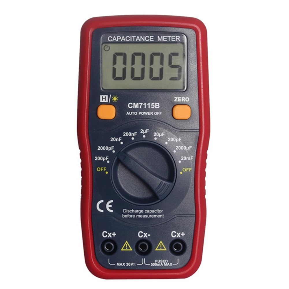 Ctrlzs Cm7115b Capacitance Meter Digital Multimeter Lcd Display Measurement Tool,Cm-7115A Upgrade
