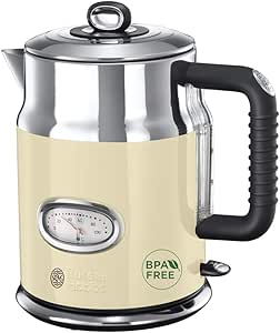 Russell Hobbs - grote retro Waterkoker 21672-70 - Vintage Cream