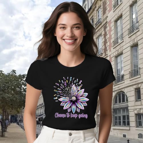 Mental Health Shirts for Women Suicide Awareness T-Shirt Suicide Prevention Tee Tops4