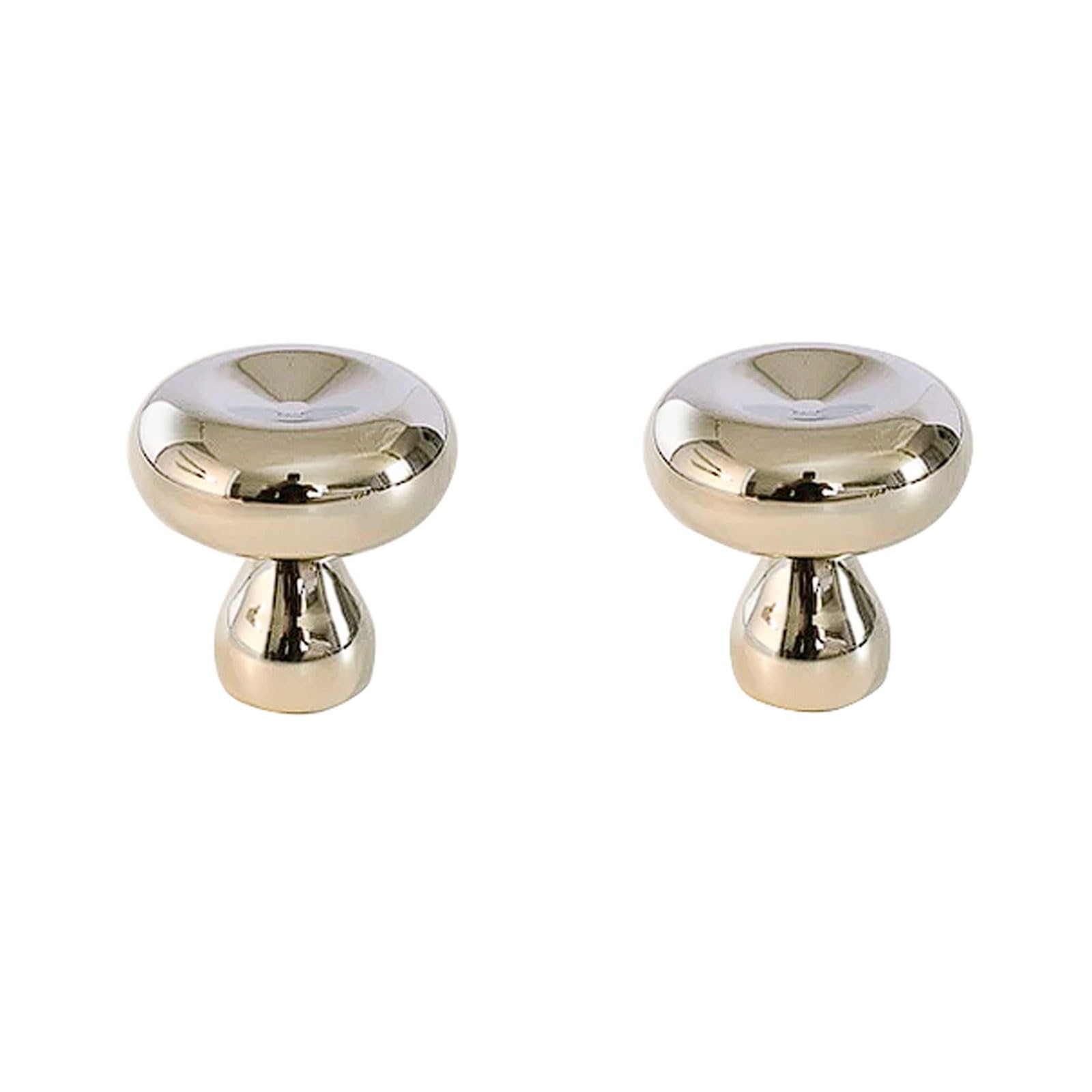 Chenhoju Titanium Silver Solid Brass Cabinet Handle, Single Hole Drawer Pull, Brushed Antique Bronze Small Knob For Cabinets, Wardrobes Cabinet Pulls(Titanium Silver)