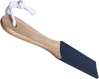 فوميز. مبرد مسامير القدم من قطعة واحدة، اداة تنظيف كعب القدم للجلد الميت، ادوات باديكير وتقشير القدم، مكشطة قدم مع مقبض، مبرد باديكير لازالة القشور