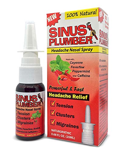 Sinus Plumber Allergy Headache Wellness Kit - Nasal Sprays for Allergies, Sinusitis and Migraine Headaches