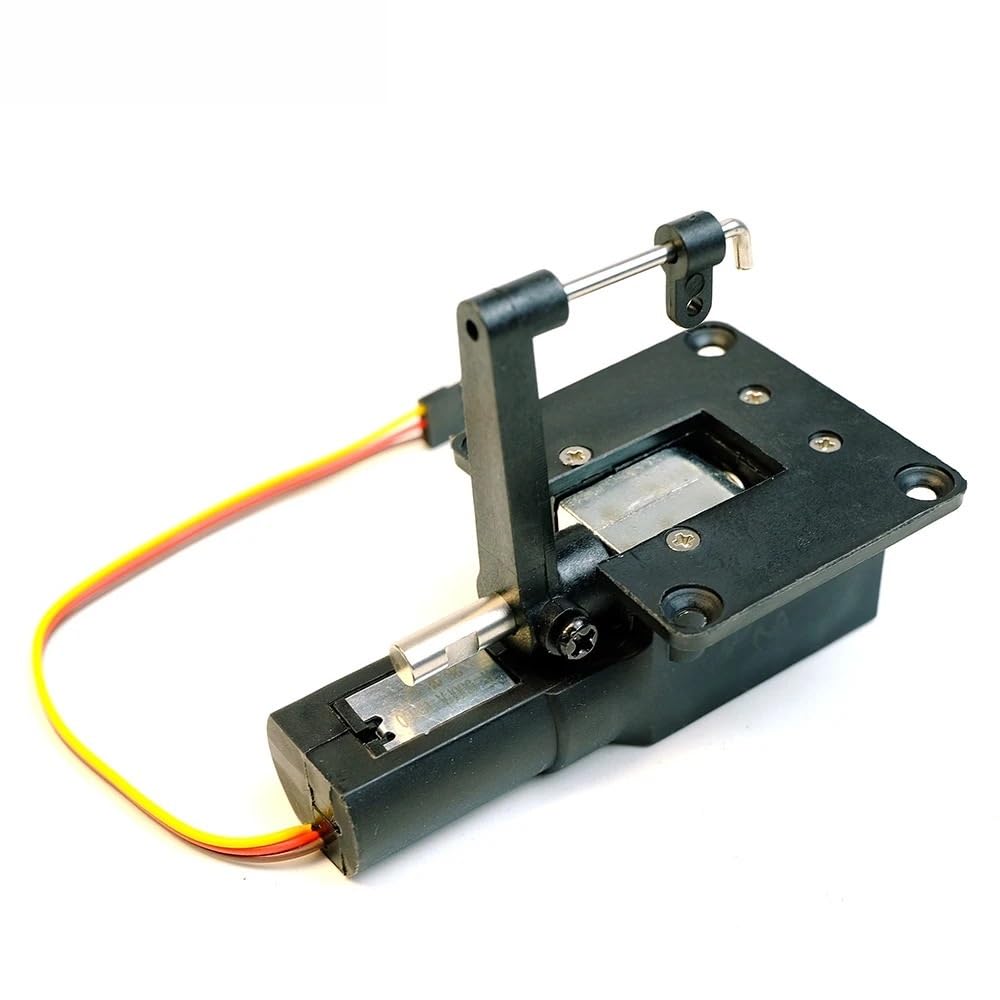 Tren de aterrizaje retráctil modelo RC con bloque de Metal, retracción de nariz principal sin Servo retráctil eléctrico for ala fija RC Airpalne(1 X Nose)