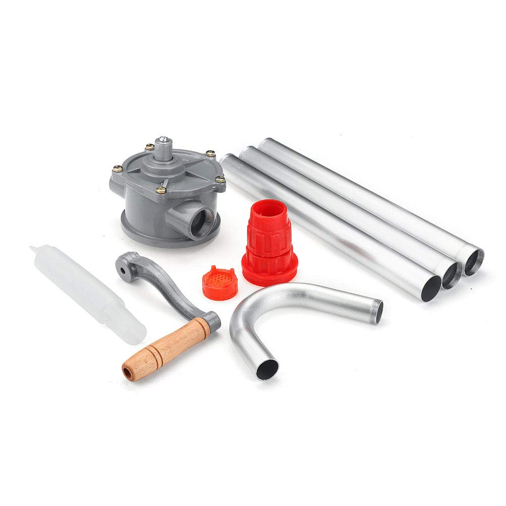 Buy Hand Crank Oil Barrel Pump for Diesel,25 Aluminum Alloy Rotary for