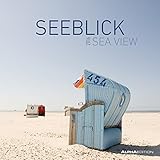 Seeblick 2023 - Broschürenkalender 30x30 cm (30x60 geöffnet) - Kalender mit Platz für Notizen - Sea View - Bildkalender - Wandplaner - Wandkalender - Herausgeber: ALPHA EDITION 