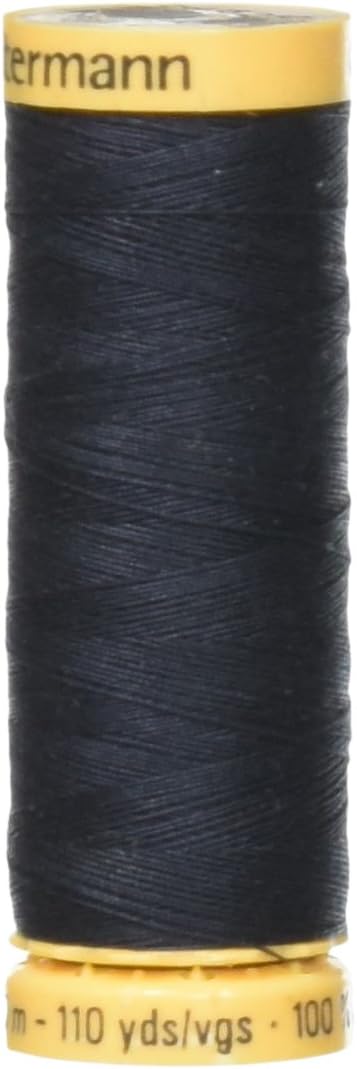 Gutermann Natural Cotton Thread 110 Yards-Dark Navy