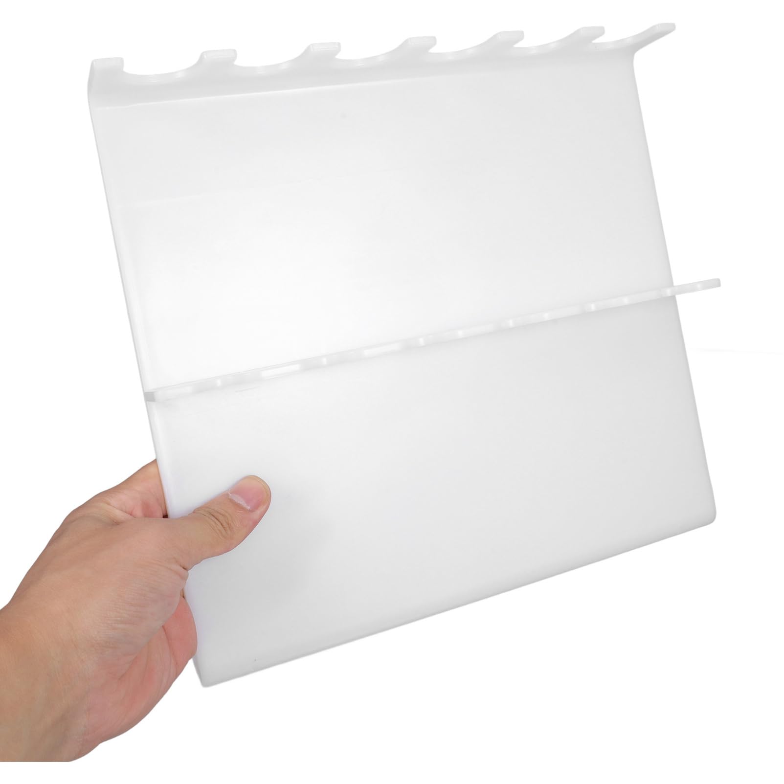 iplusmile Laboratory Pipette Stand 6 Holes Plastic Linear Pipettor Holder Micropipette Rack Lab Pipette Storage Holder Experiment Accessory