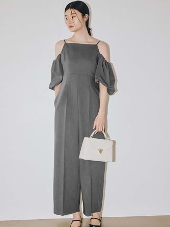 リリーブラウン　バルーンスリーブ3wayコンビネゾン セール】バルーンスリーブ3WAYコンビネゾン（ワンピース）｜LILY
