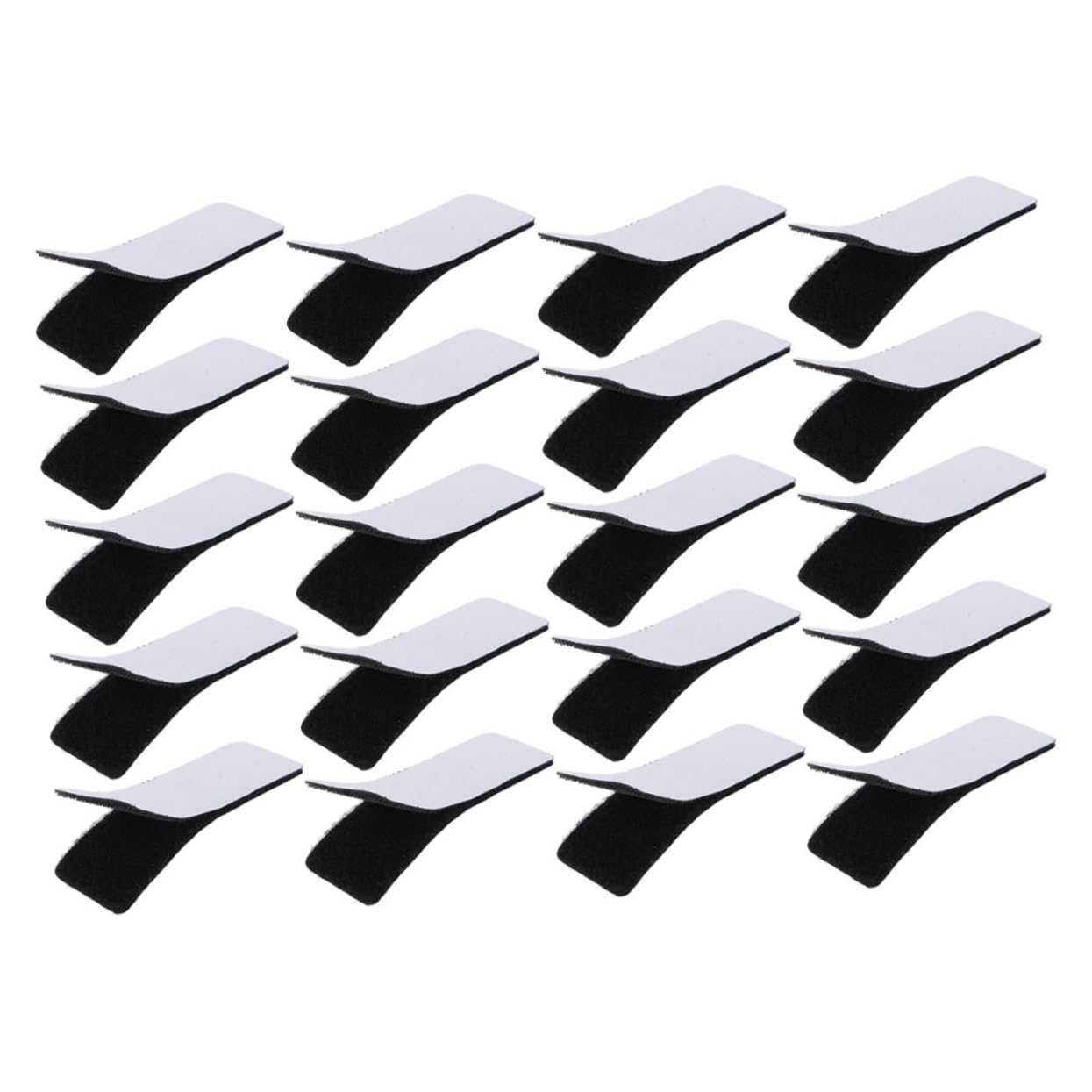 GOOHOCHY Self-Adhesive Strips 20pcs Set Heavy Duty Double-Sided Tape for Mounting