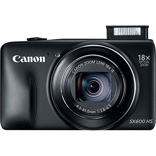 Image of Canon PowerShot SX280 HS 12.1 MP CMOS Digital Camera with 20x Image Stabilized Zoom 25mm Wide-Angle Lens and 1080p Full-HD Video (Black) Super Bundle- Includes camera, 16 GB SDHC Memory Card, BP-6L Battery Pack, Carrying Case, SD USB Card Reader