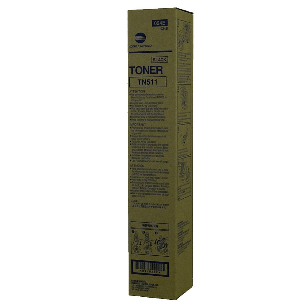 MinoltaGenuine Konica TN511 Toner Cartridge for Bizhub 360 361 420 421 500 501