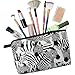 Livel lhood Zebra Makeup Bag Cute Small Organizer Zipper Pouch Zebra Cosmetic Bag Birthday Present for Women Friends