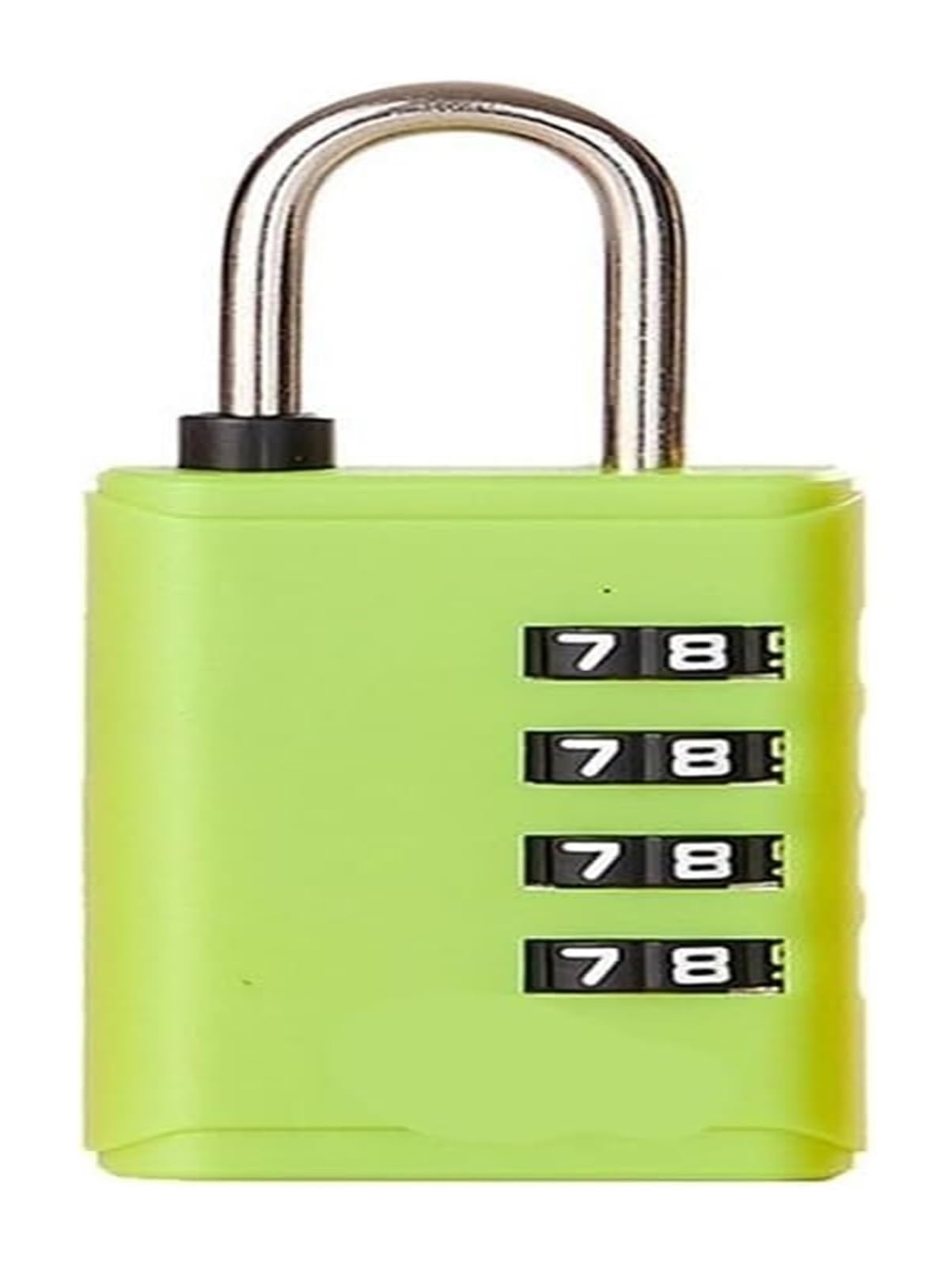 Suitcase Locks, 4 Digit Digital Combination Padlock Multicolor for Travel Cabinet Security(Groen)