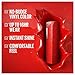 Maybelline Super Stay Vinyl Ink Longwear No-Budge Liquid Lipcolor Makeup, Highly Pigmented Color and Instant Shine, Lippy, Cranberry Red Lipstick, 0.14 fl oz, 1 Count